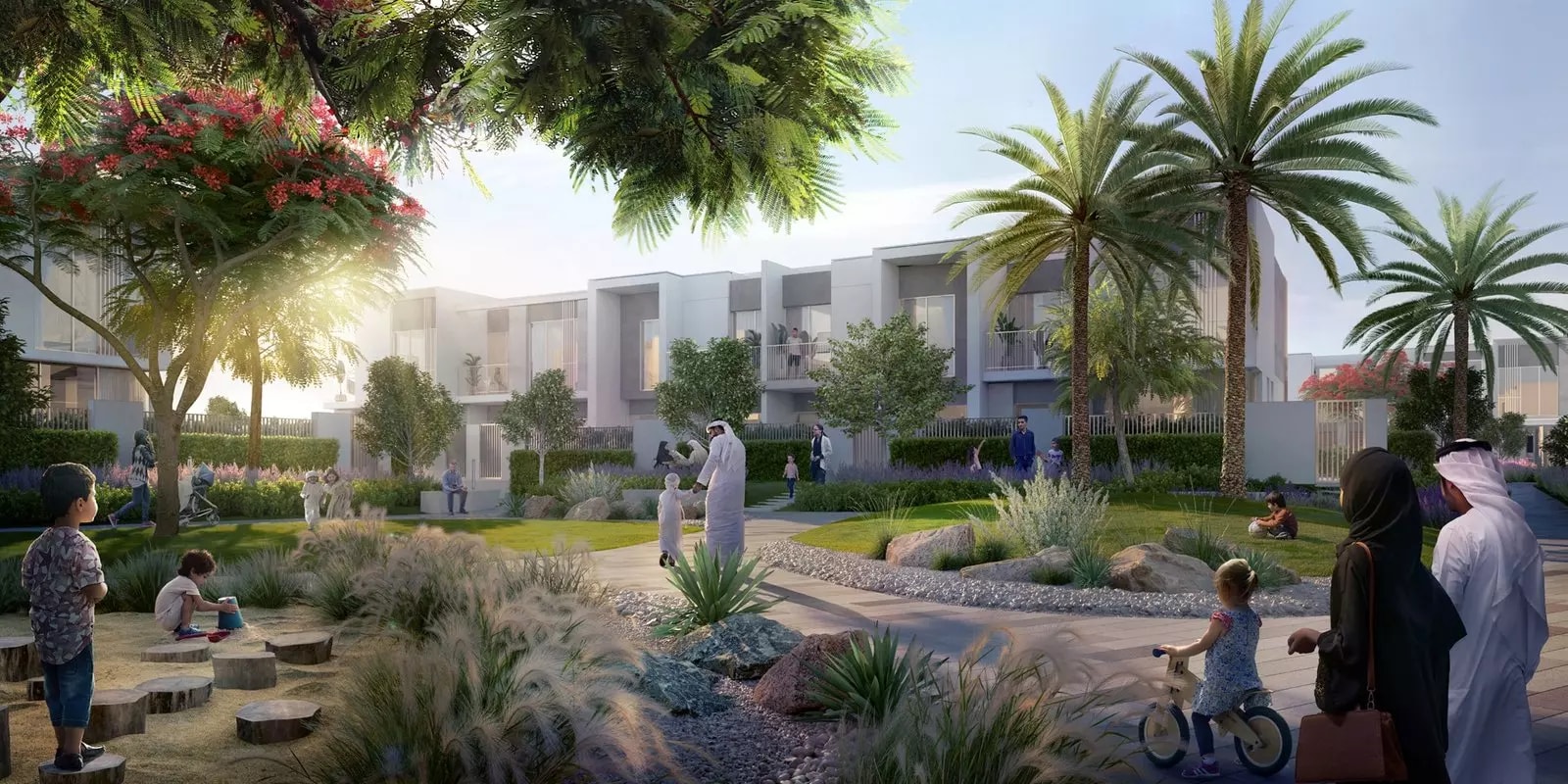 Impressie van The Valley by Emaar, townhouses van Emaar Properties in The Valley, Dubai