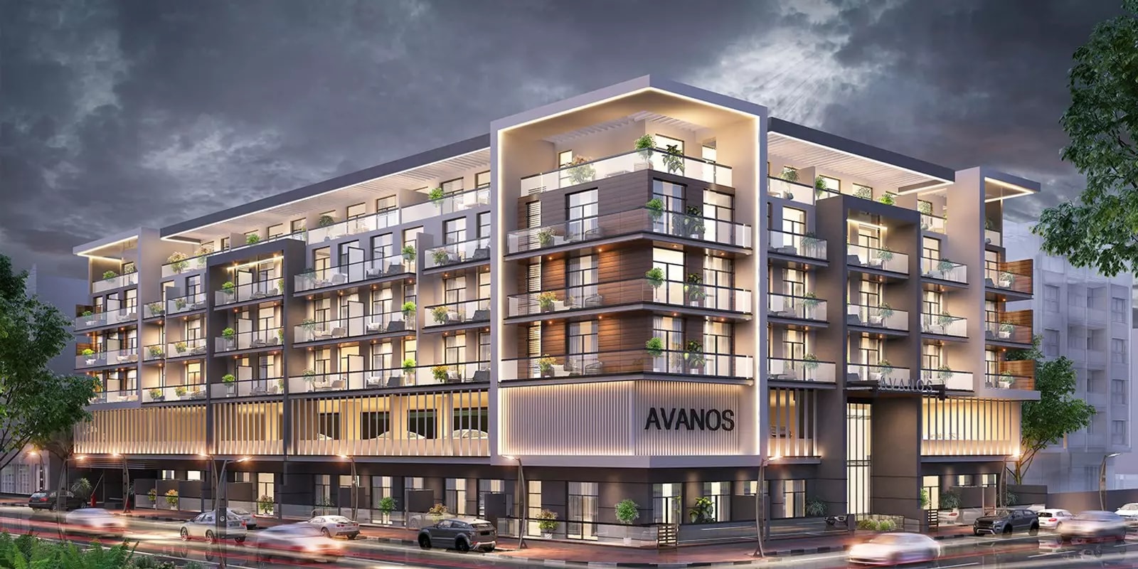 Impressie van Avanos, appartementen van MYRA REAL ESTATE DEVEIOPMENT in Jumeirah Village Circle, Dubai