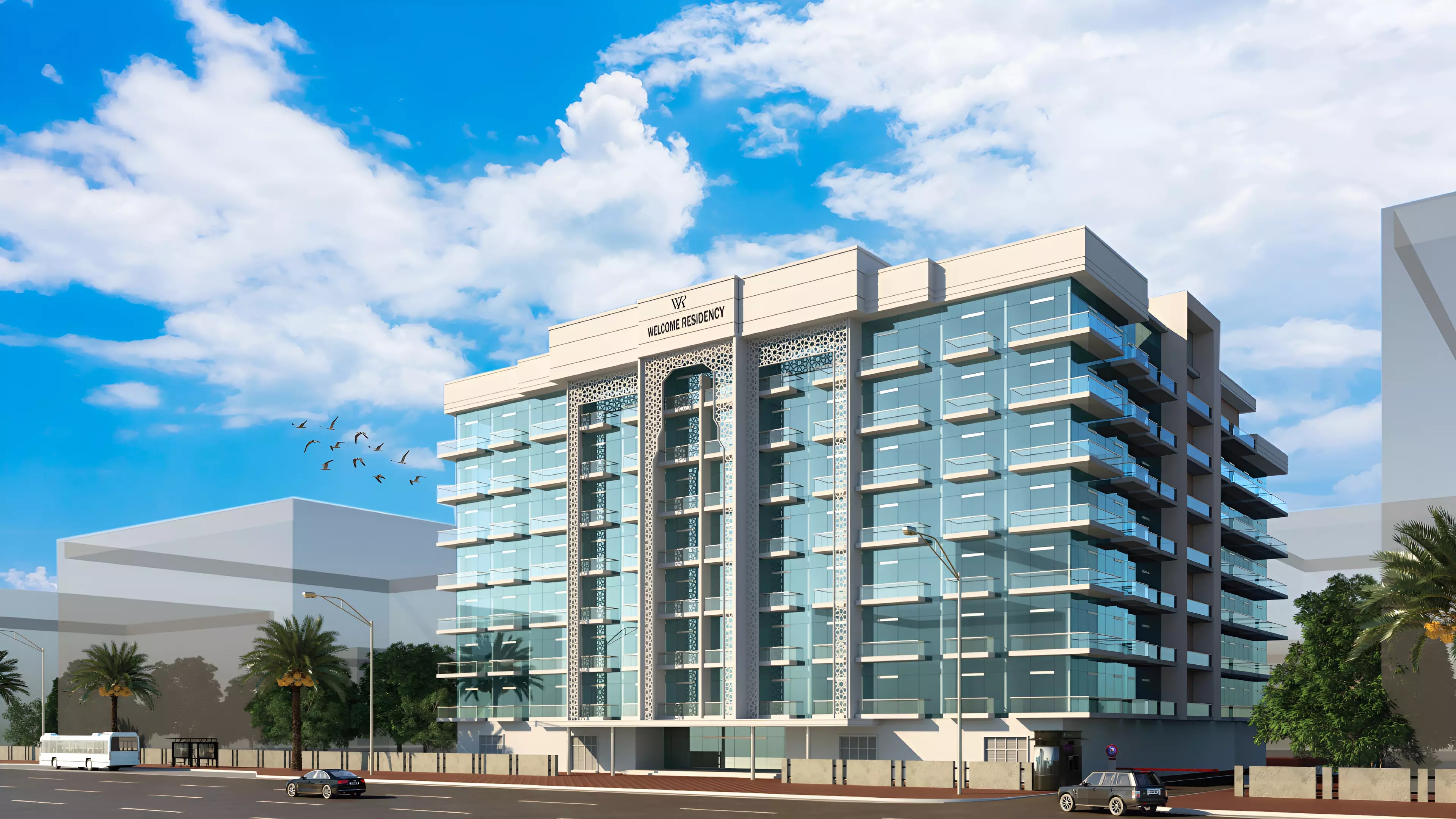 Impressie van Welcome Residency, appartementen van Al Seeb Real Estate Development in Arjan, Dubai