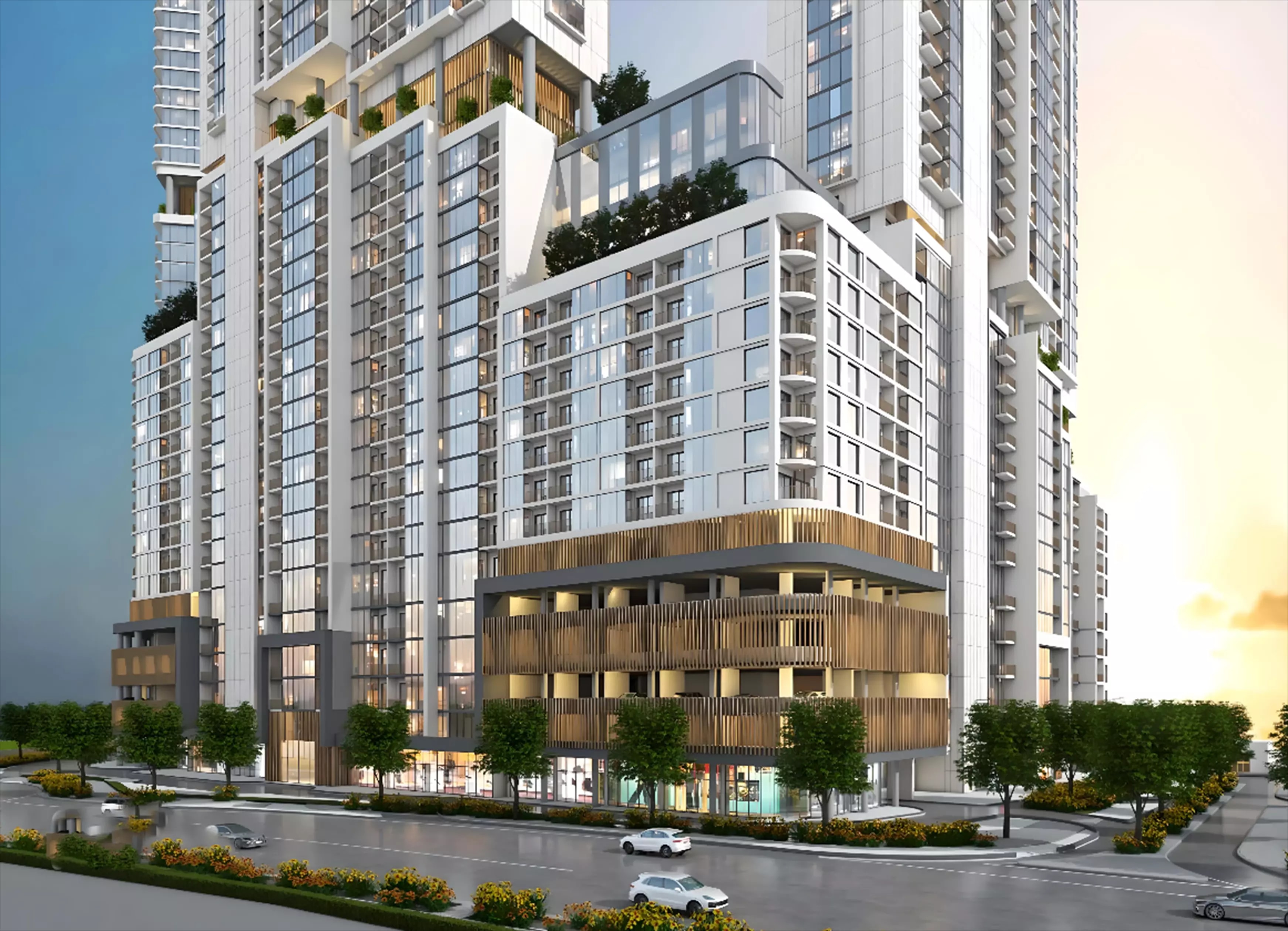 Impressie van The Crest By Sobha, appartementen van Sobha Realty in Sobha Hartland, Dubai