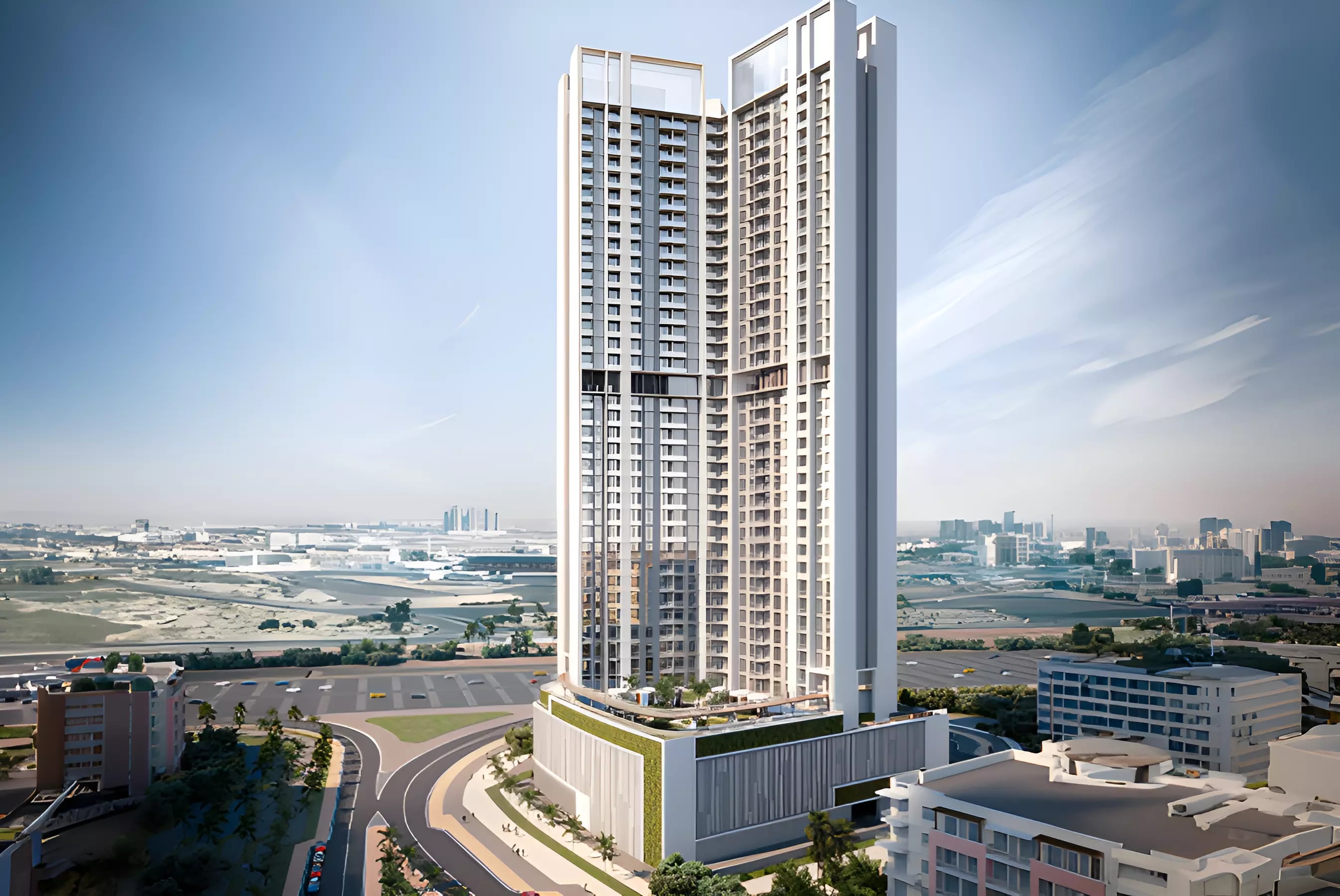 Impressie van Skyz by Danube, appartementen van Danube Properties in Arjan, Dubai