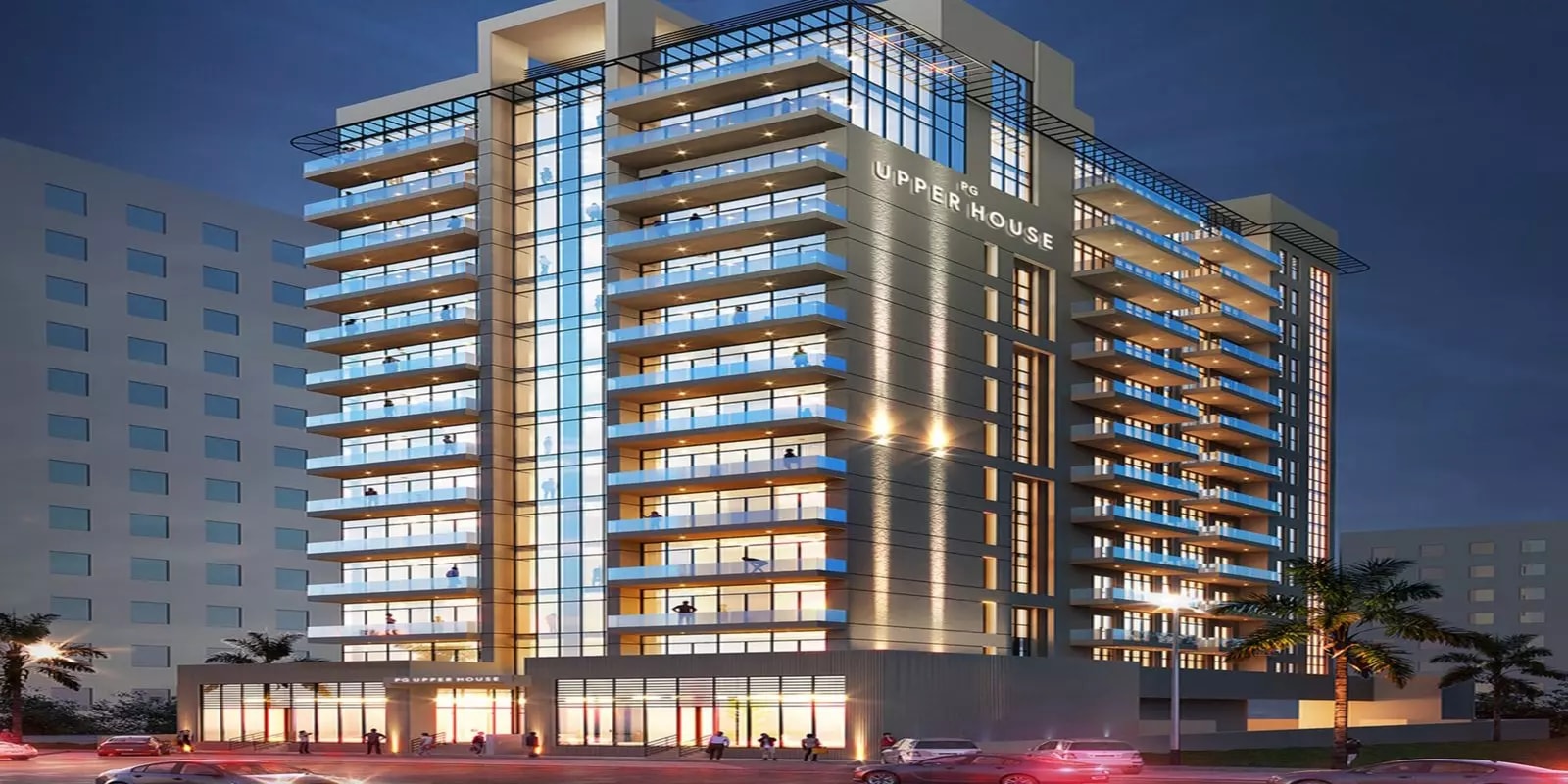 Impressie van PG Upperhouse, appartementen van Pure Gold Real Estate Development in Al Furjan, Dubai