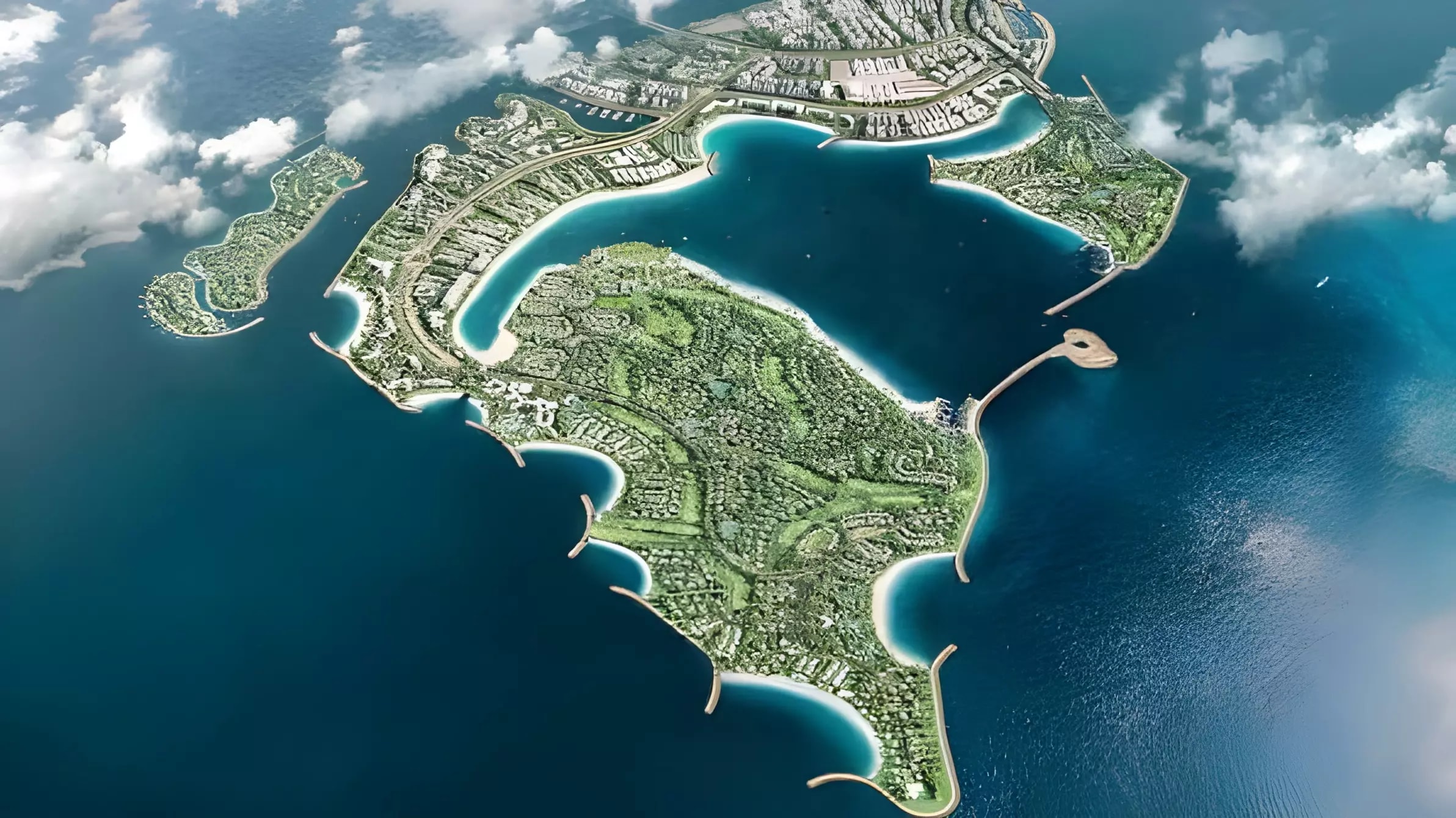 Impressie van Shione, woningen van Beyond in Dubai Islands, Dubai