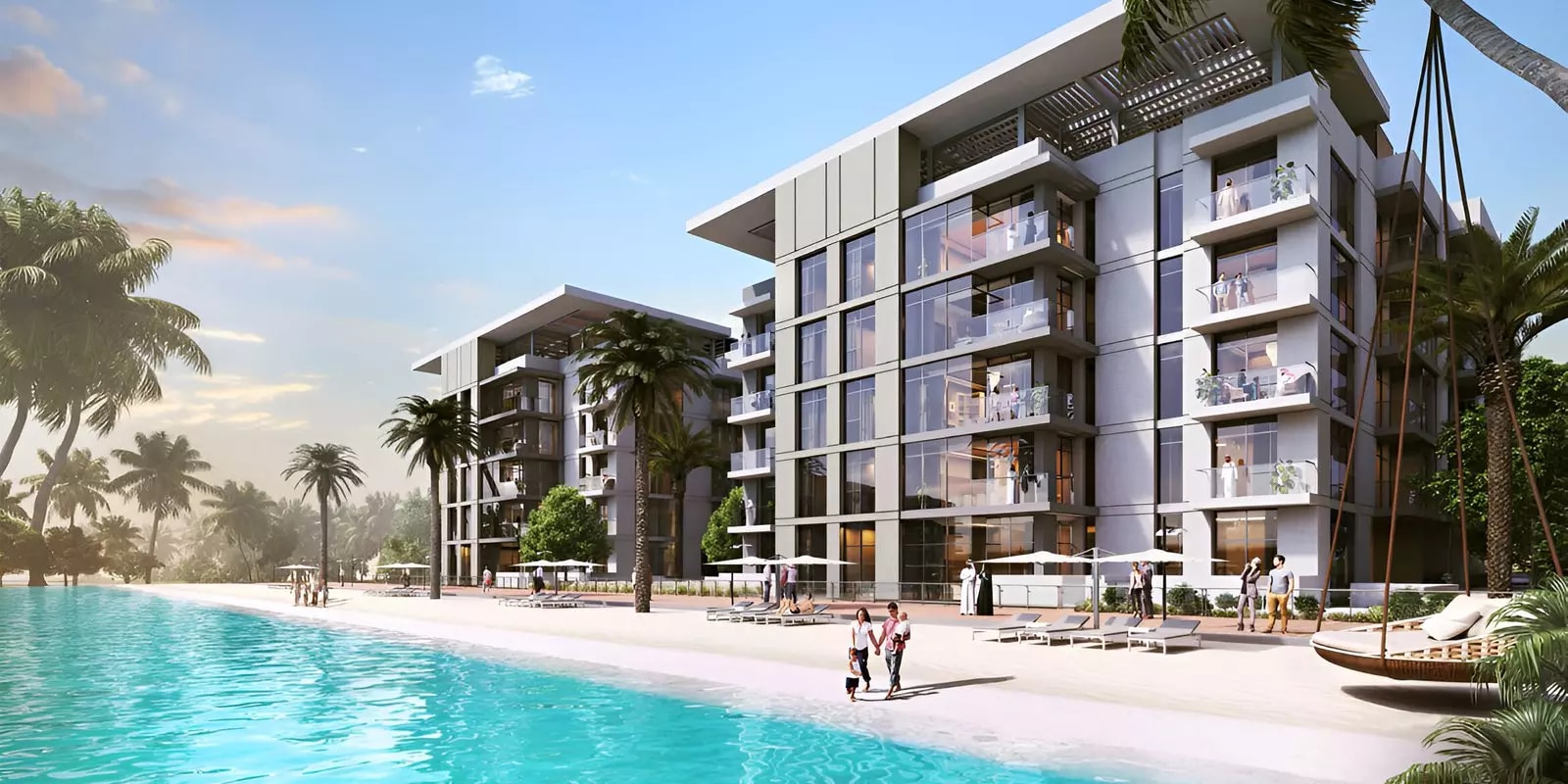 Impressie van Mohammed Bin Rashid Al Maktoum City , District One Phase III , A Villas, villa's van District One in Mohammed Bin Rashid City, Dubai