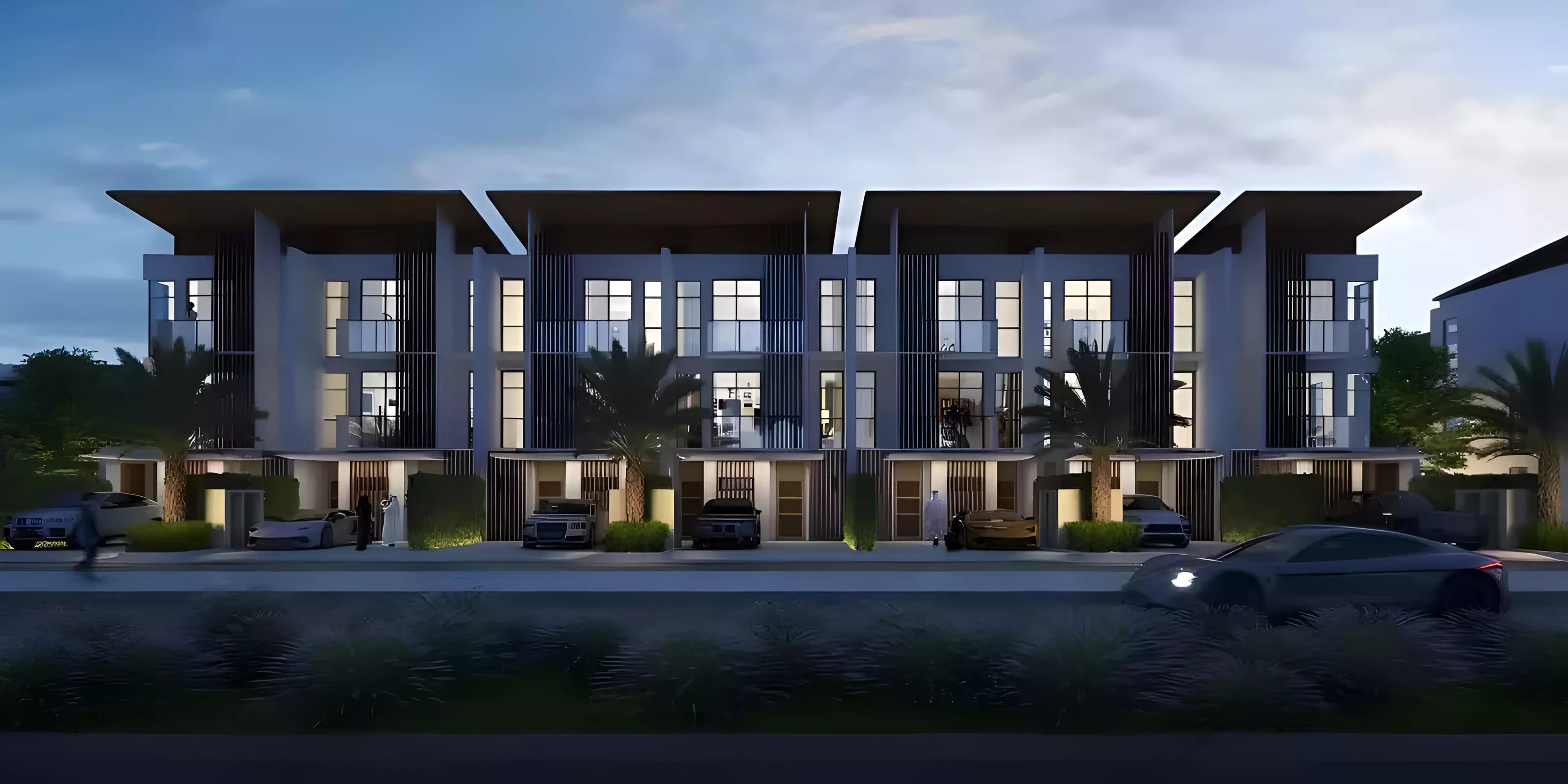 Impressie van Motor City Hills, townhouses van Union Properties in Motor City, Dubai