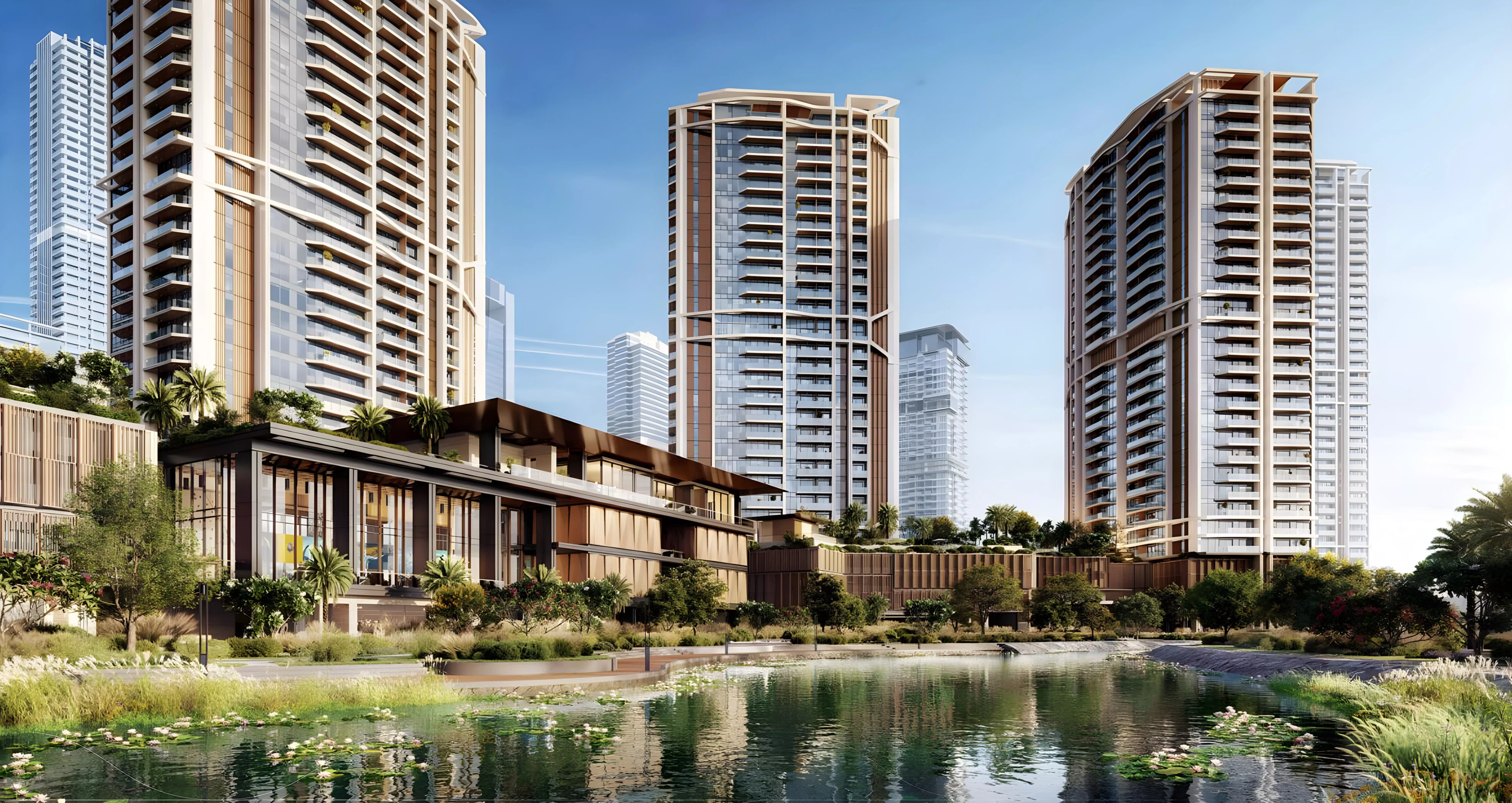 Impressie van Eltiera Views 2, woningen van Ellington in Jumeirah Islands, Dubai