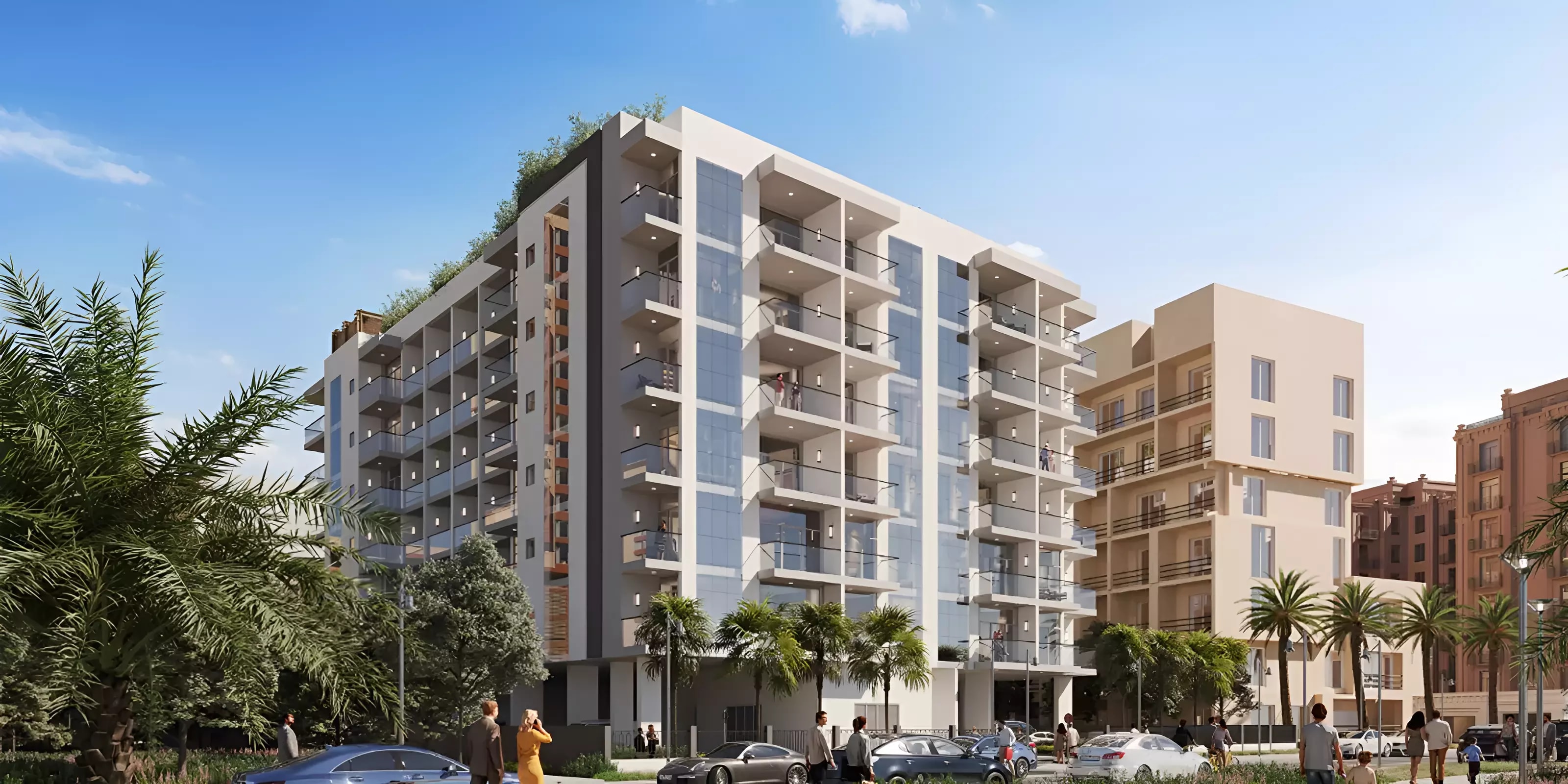 Impressie van Supreme Residence, appartementen van UniEstate in Arjan, Dubai