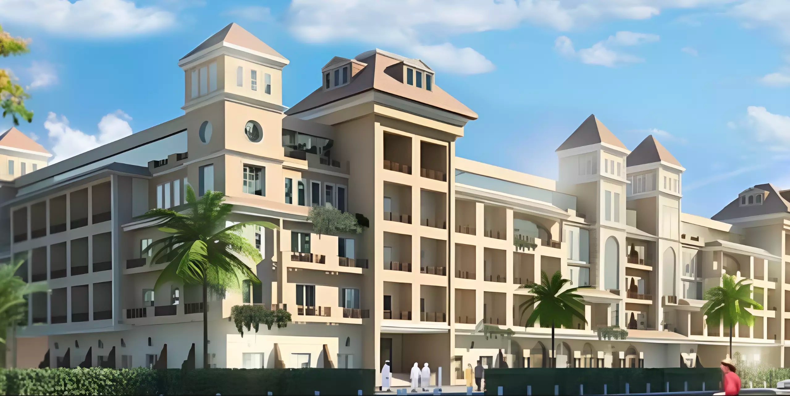 Impressie van Gardenia 1, appartementen van Damac Properties in Jumeirah Village Circle, Dubai