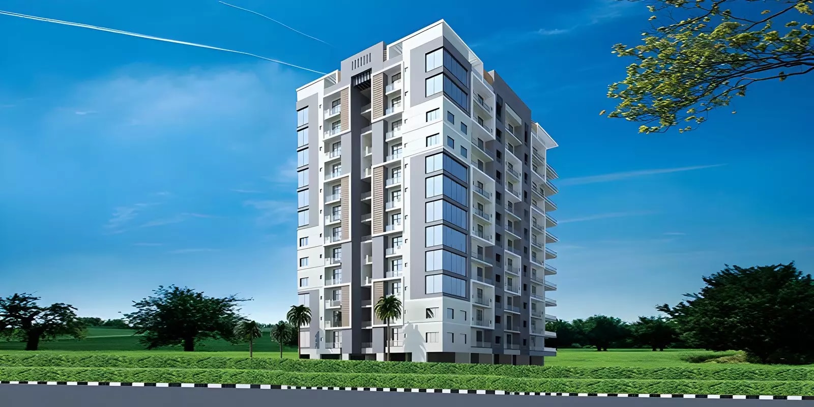 Impressie van Arabian Gate 1 By Time Properties, appartementen van Time Properties in Dubai Land Residence Complex, Dubai
