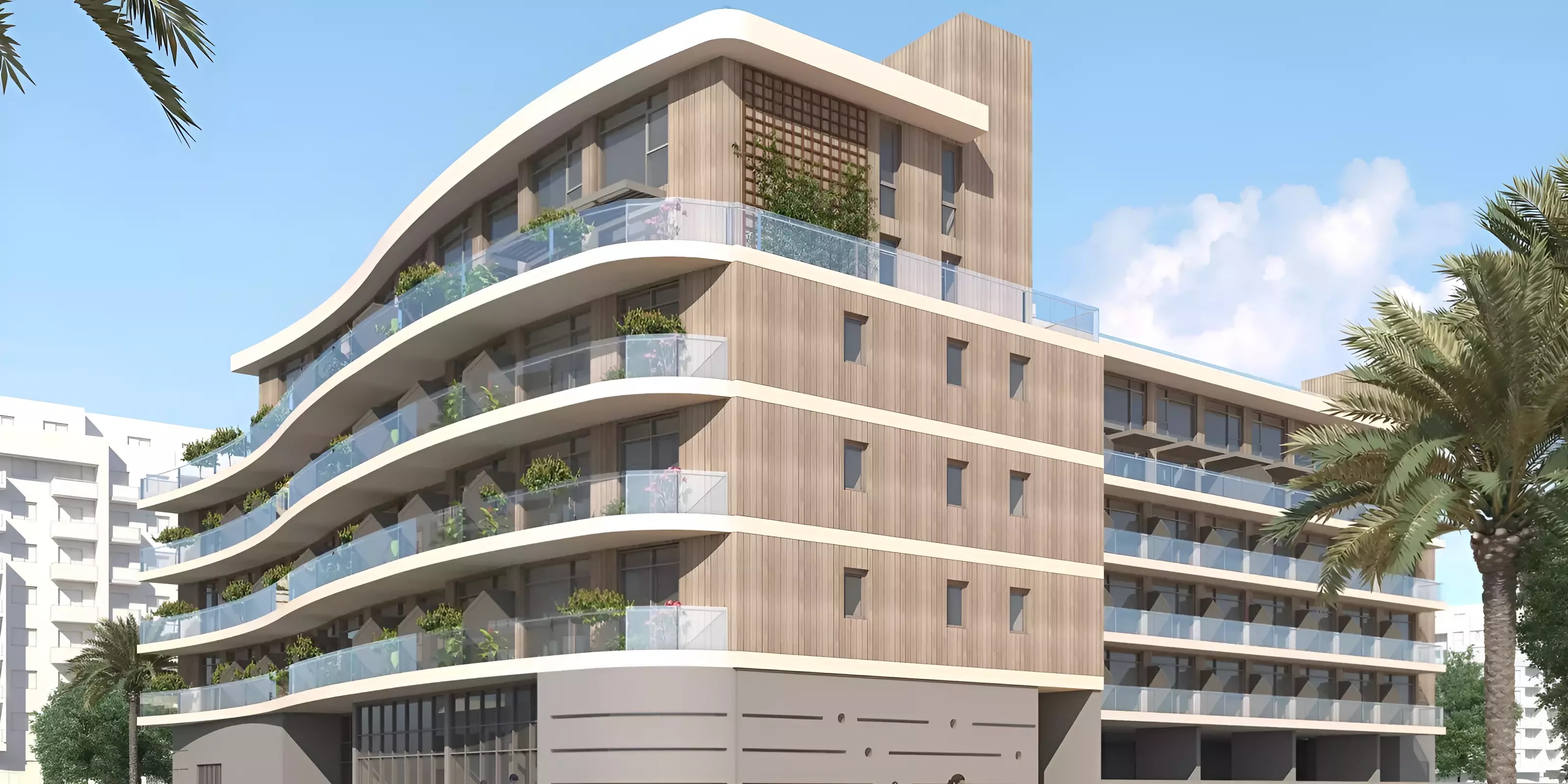 Impressie van LOCI Residences, appartementen van Lootah Real Estate Development in Jumeirah Village Circle, Dubai
