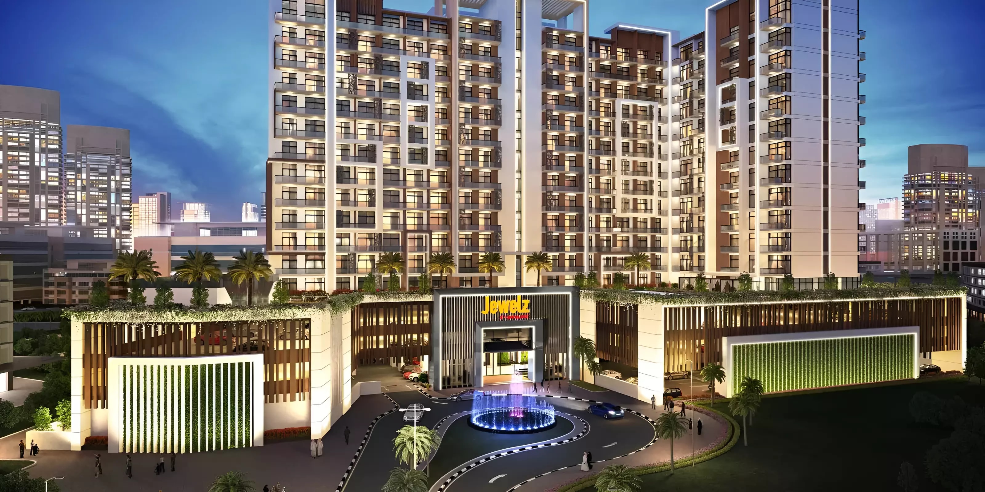 Impressie van Jewelz By Danube, appartementen van Danube Properties in Arjan, Dubai