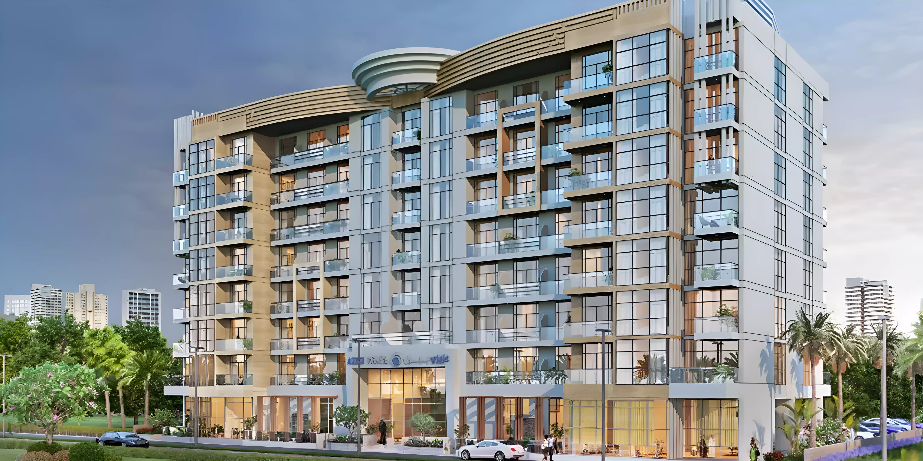 Impressie van Azizi Pearl, woningen van Azizi Developments in Al Furjan, Dubai