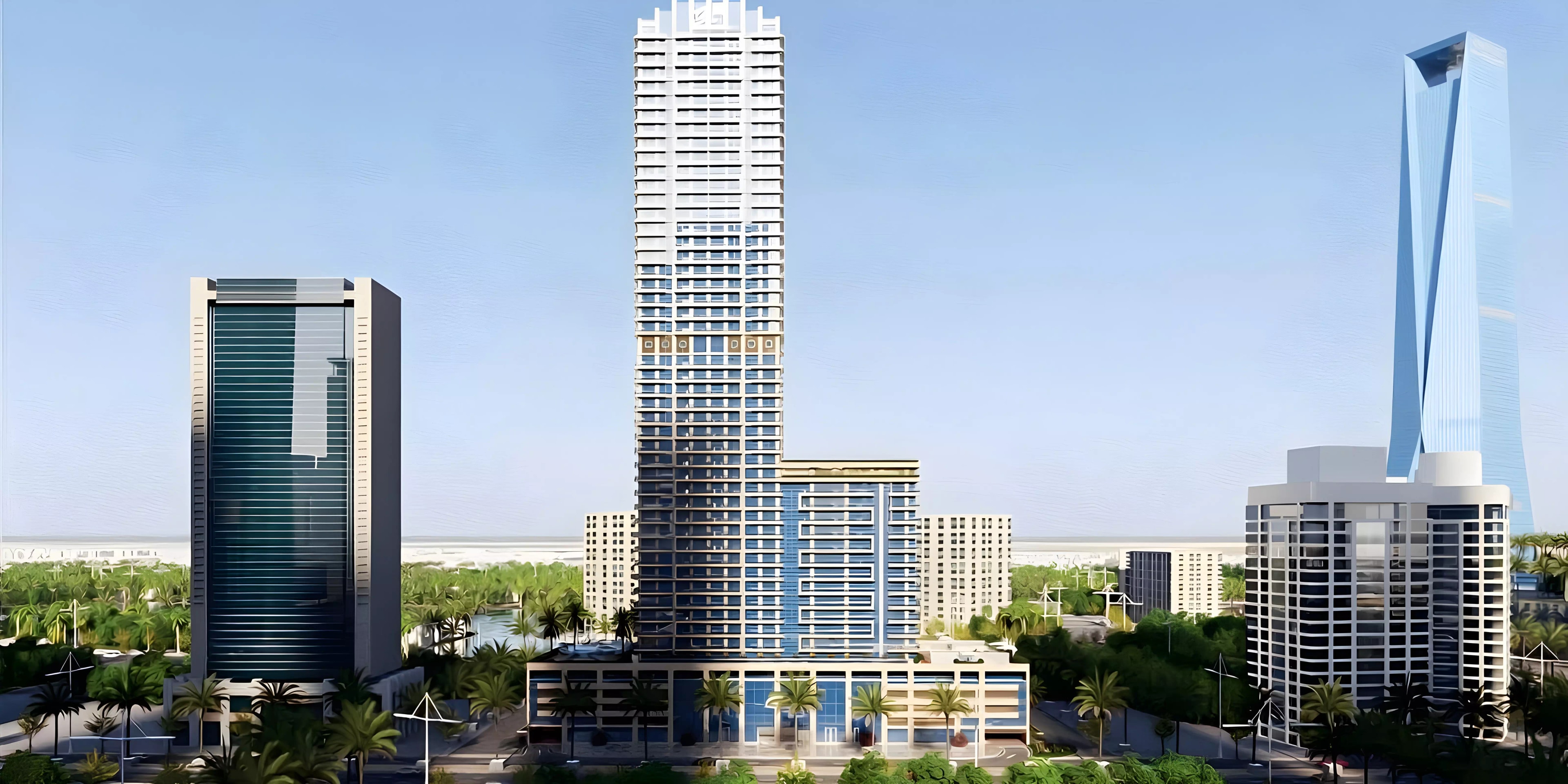 Impressie van Orra the Embankment, appartementen van Prestige One Developments in Jumeirah Lake Towers, Dubai