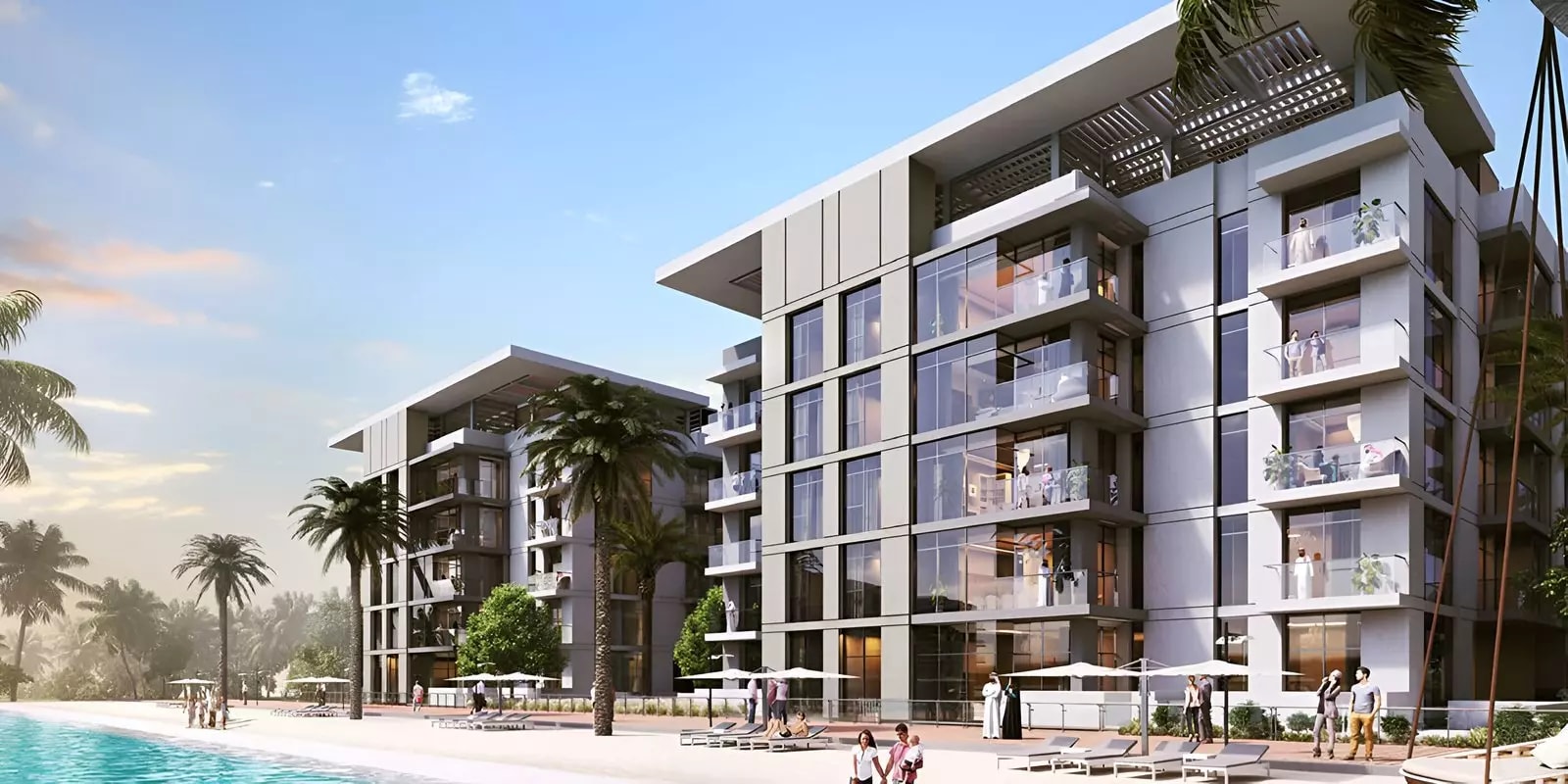 Impressie van Residences 6, appartementen van District One in Mohammed Bin Rashid City, Dubai