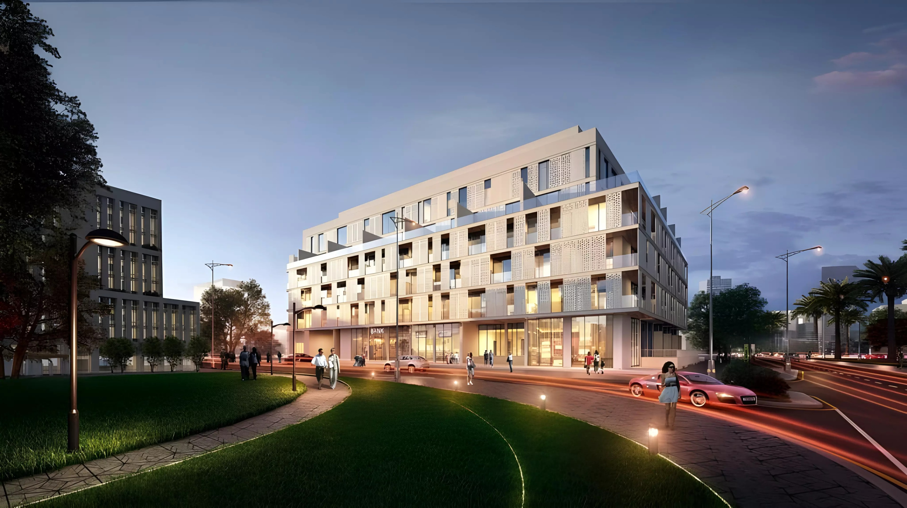 Impressie van Serenity Lakes Phase 2 by Gulf Land, appartementen van Gulf Land Property Developers in Jumeirah Village Circle, Dubai
