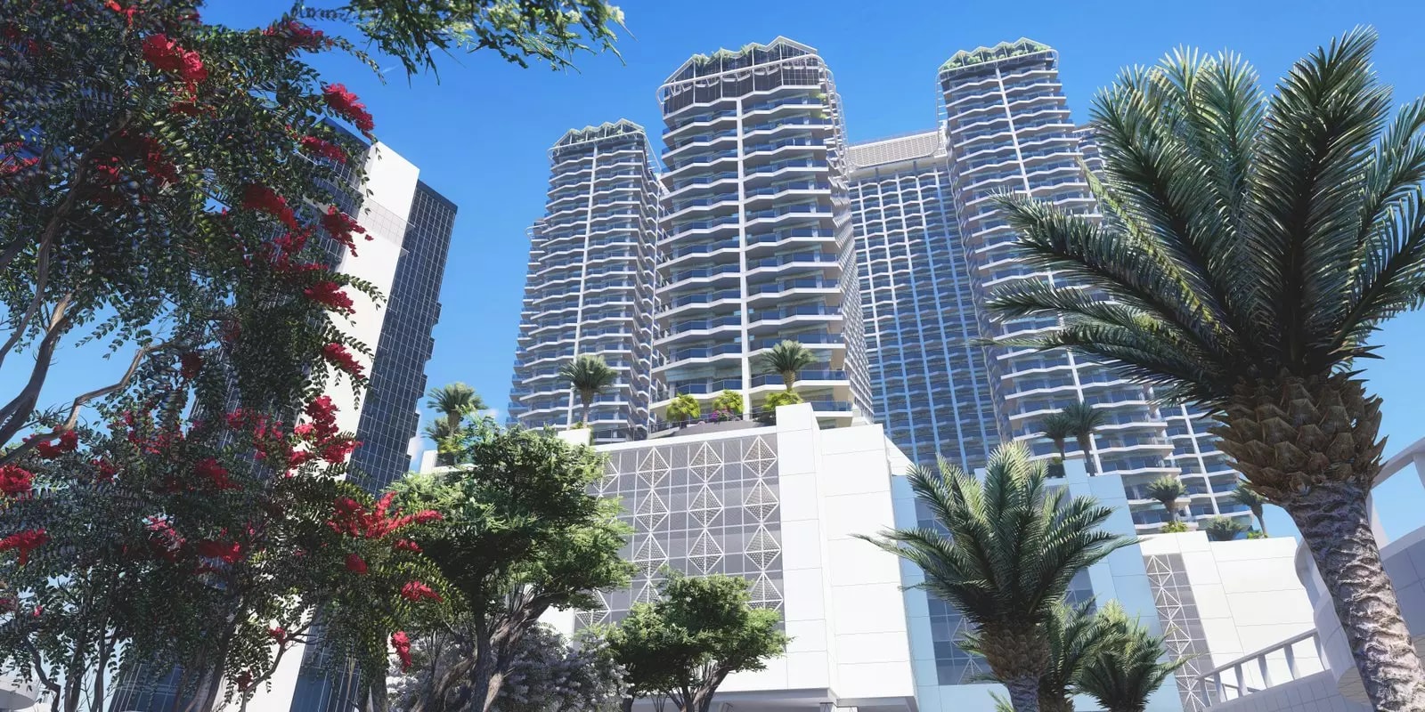 Impressie van Golf Views Seven City JLT, appartementen van Seven Tides in Jumeirah Lake Towers, Dubai