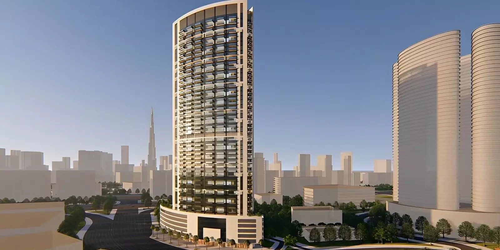 Impressie van Nobles Tower, appartementen van Tiger Group in Business Bay, Dubai