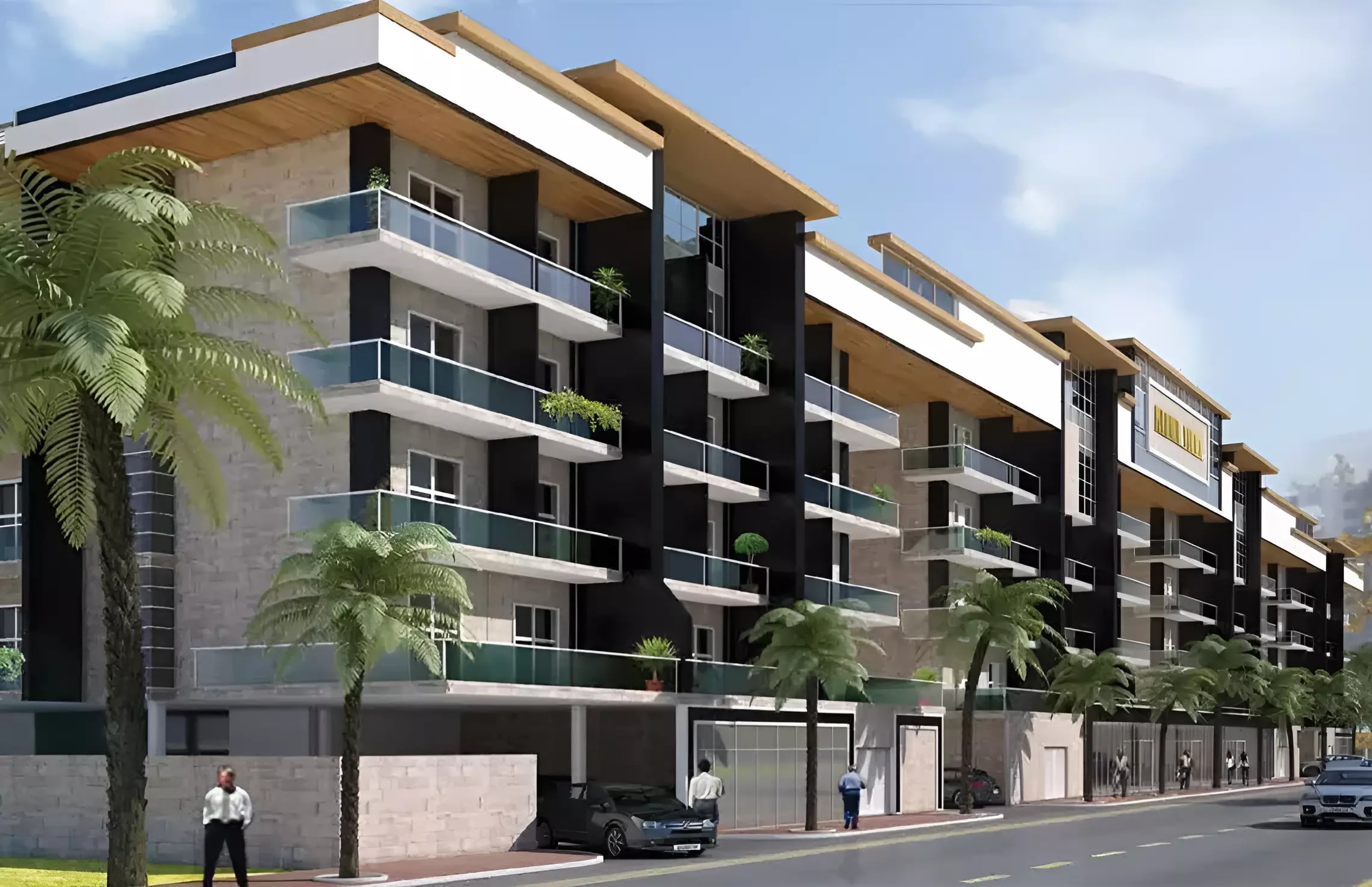 Impressie van Marwa Heights, appartementen van New World Developments in Jumeirah Village Circle, Dubai