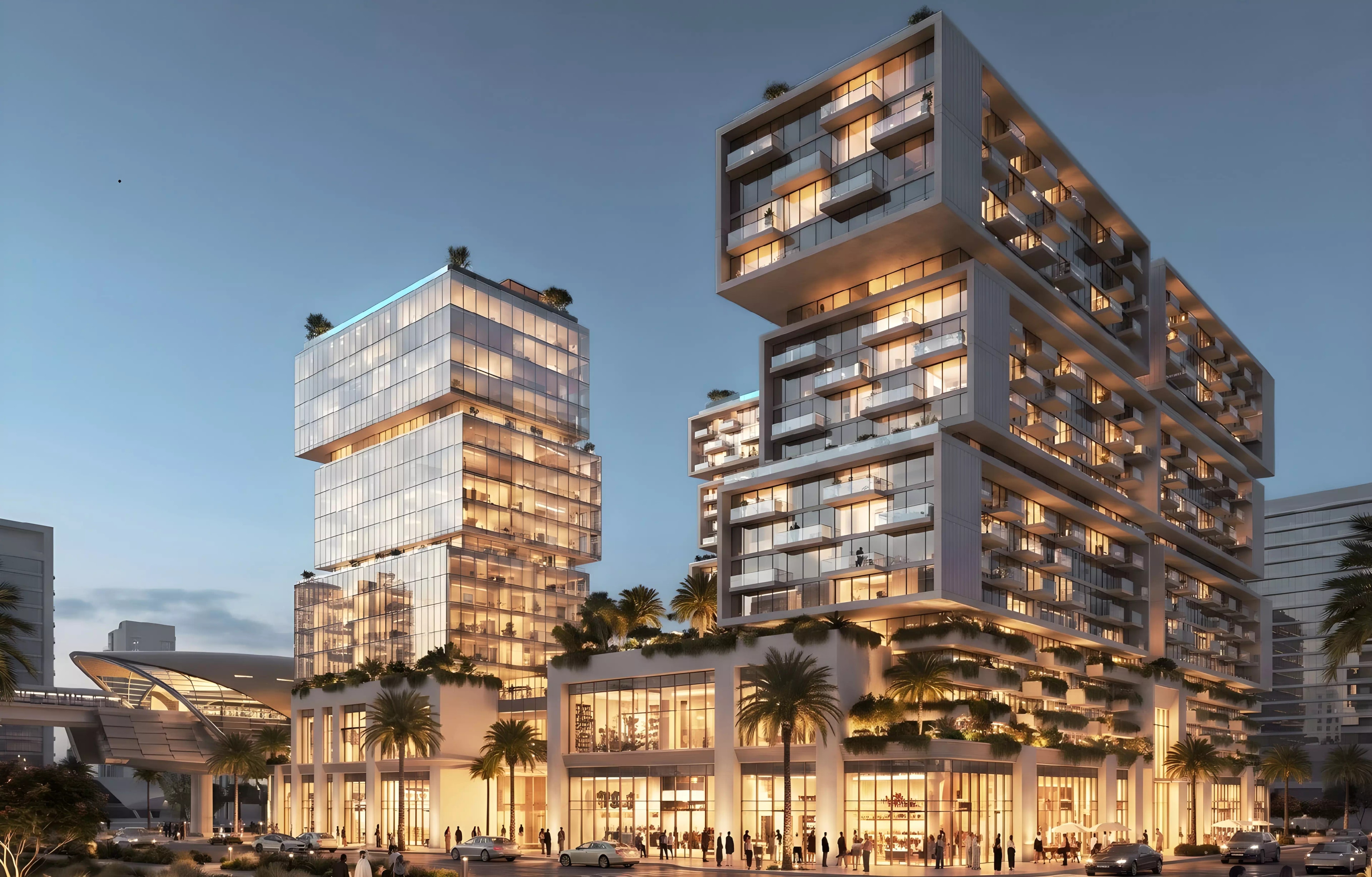 Impressie van Raw District, appartementen van Imtiaz Developments in Downtown Jebel Ali, Dubai