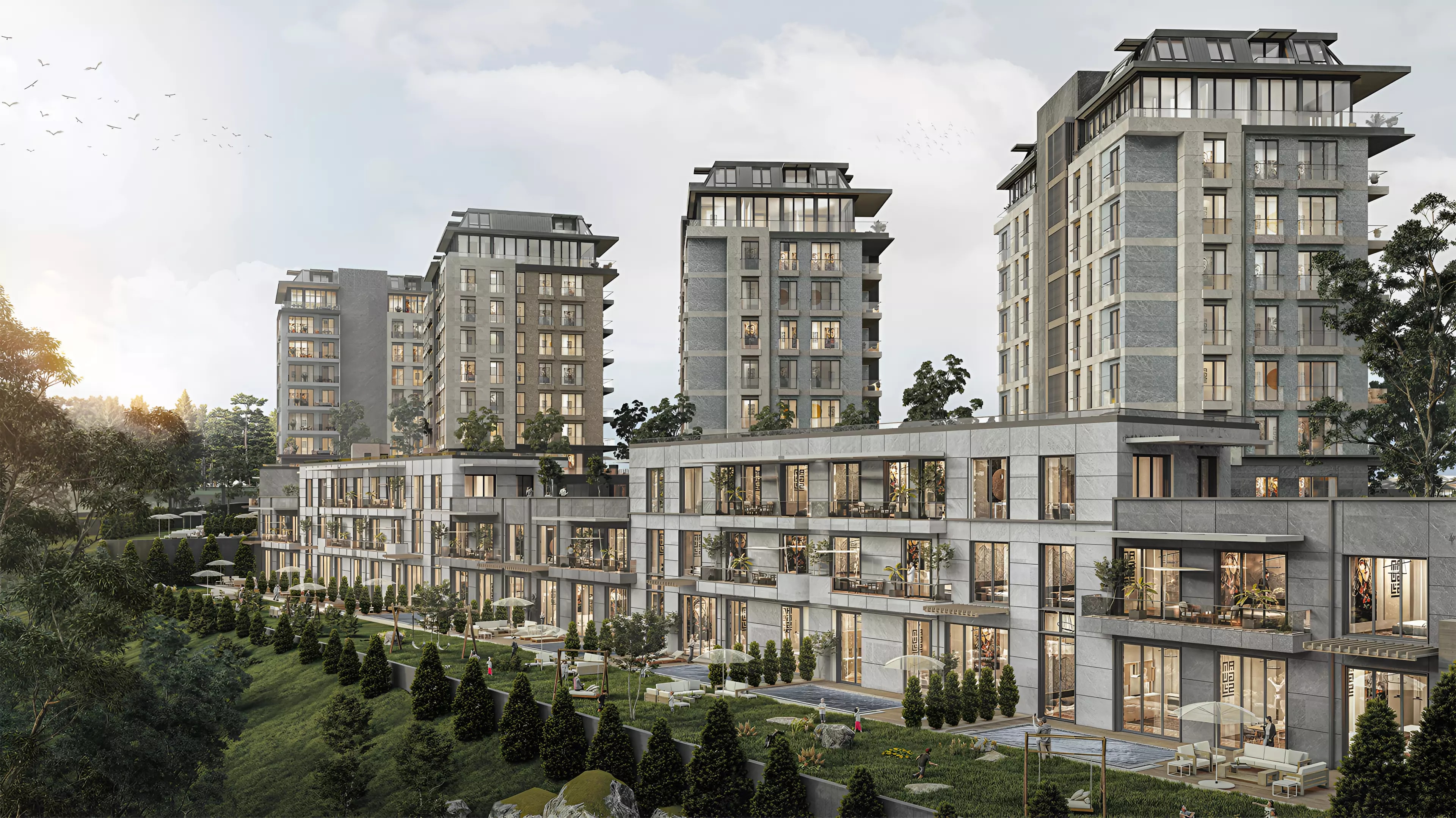 Impressie van Kempinski Residences, woningen van Swiss Property in Al Jaddaf, Dubai