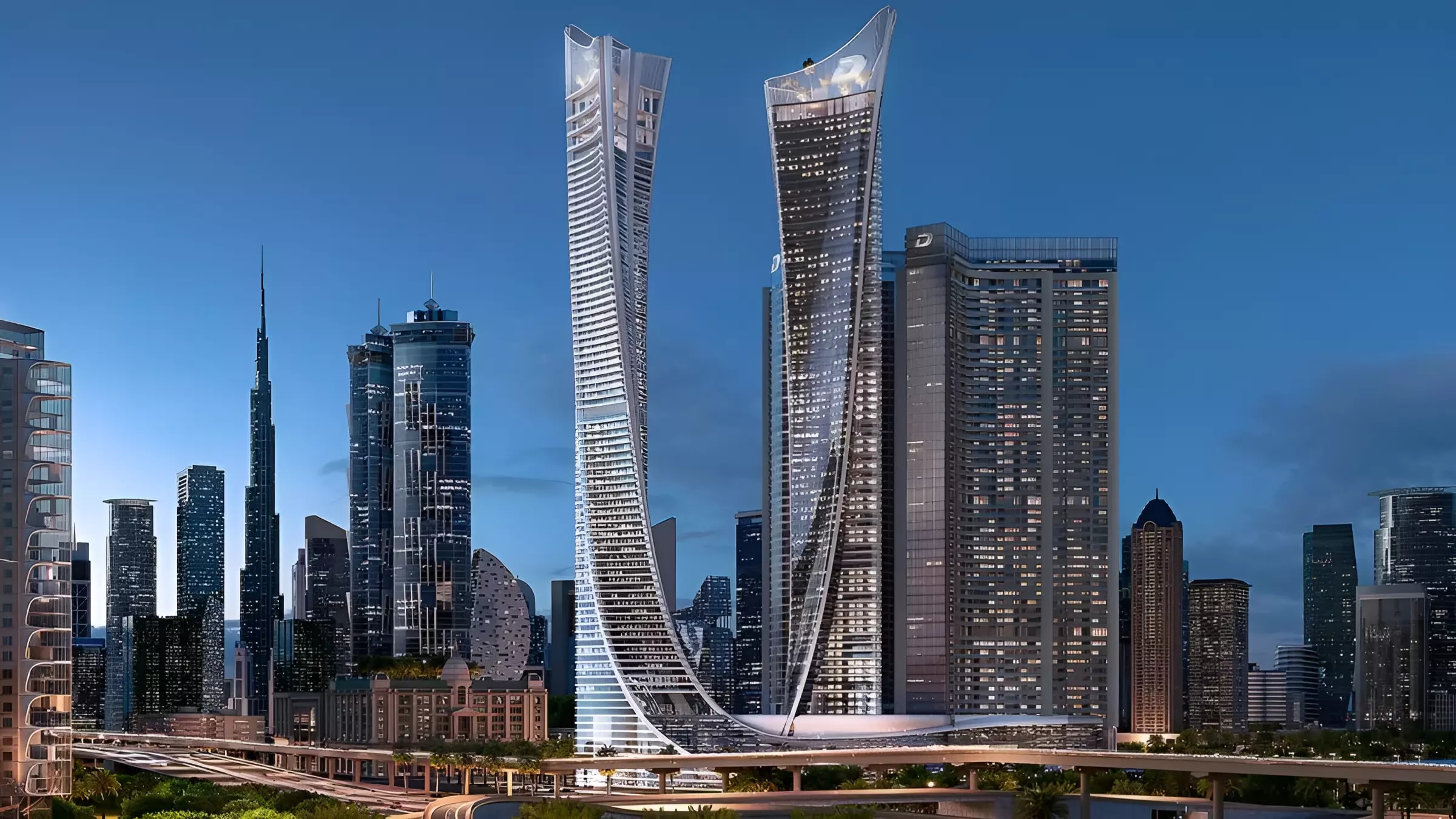 Impressie van Aykon City - Tower B, appartementen van Damac Properties in Business Bay, Dubai