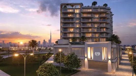 Impressie van Mayas Sea View Residence at Dubai Islands, appartementen van Sama Mayas Developments in Dubai Islands, Dubai