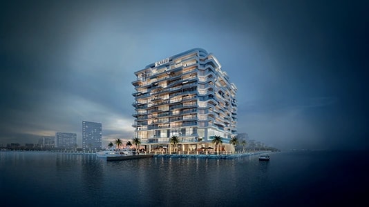 Impressie van Azizi Wasel, woningen van Azizi Developments in Dubai Islands, Dubai