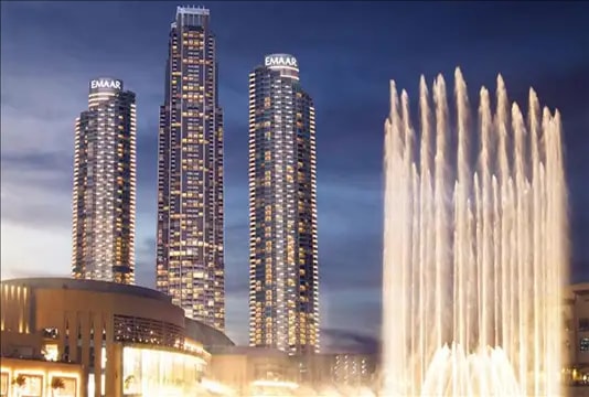 Impressie van Address Fountain Views, appartementen van Emaar Properties in Downtown Dubai, Dubai