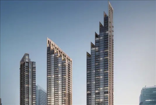 Impressie van BLVD Heights Executive Residences, appartementen van Emaar Properties in Downtown Dubai, Dubai