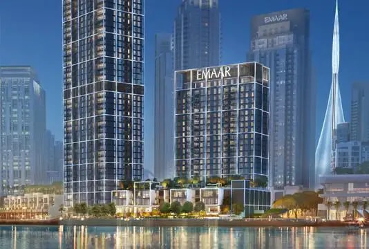 Impressie van Creek Edge Waterfront Villas, woningen van Emaar Properties in Dubai Creek Harbour (The Lagoons), Dubai