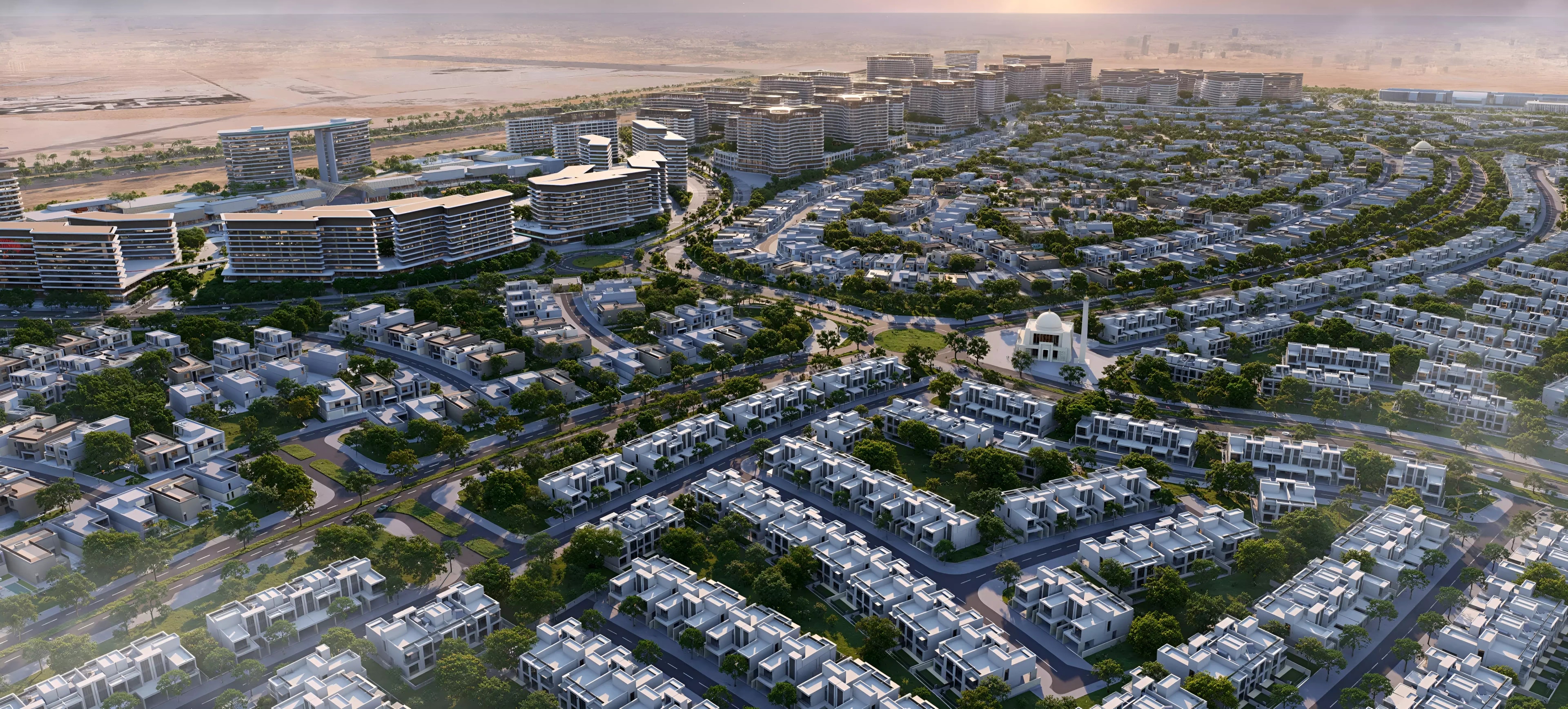 Impressie van Sobha Sanctuary, woningen van Sobha Realty in Dubai