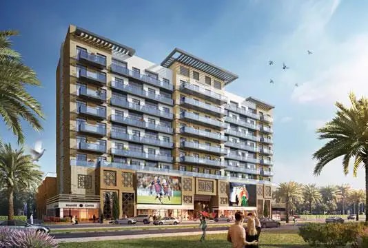 Impressie van Azizi Roy Mediterranean, woningen van Azizi Developments in Al Furjan, Dubai