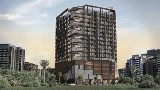 Impressie van Provenza Residences at JVC, appartementen van IKR Development in Jumeirah Village Circle, Dubai