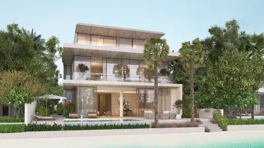 Impressie van Frond C Beach Collection Villas BLUE HORIZON, villa's van Nakheel in Jebel Ali, Dubai