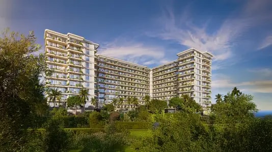 Impressie van California Residences, appartementen van Infracorp in Dubai Land, Dubai