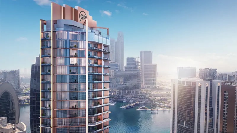 Impressie van Velor Tower at Business Bay, appartementen van Ginco Properties in Business Bay, Dubai