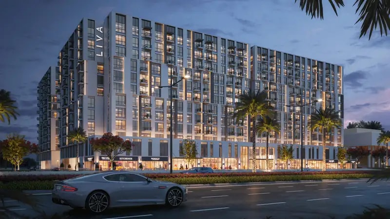 Impressie van Liva Apartments, appartementen van Nshama in Town Square, Dubai