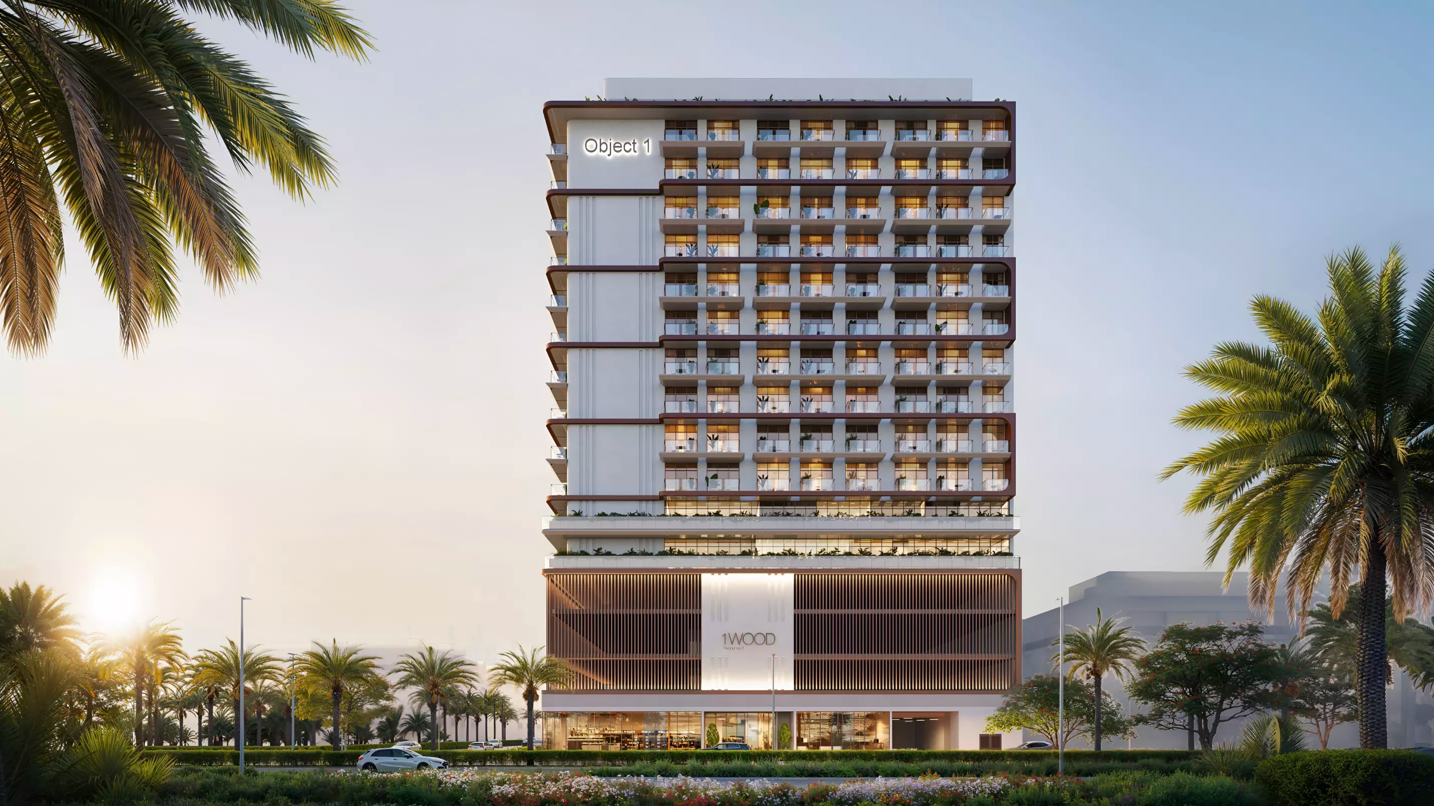 Impressie van 1WOOD Residence Phase 2 By Object 1, appartementen van Object 1 in Jumeirah Village Circle, Dubai