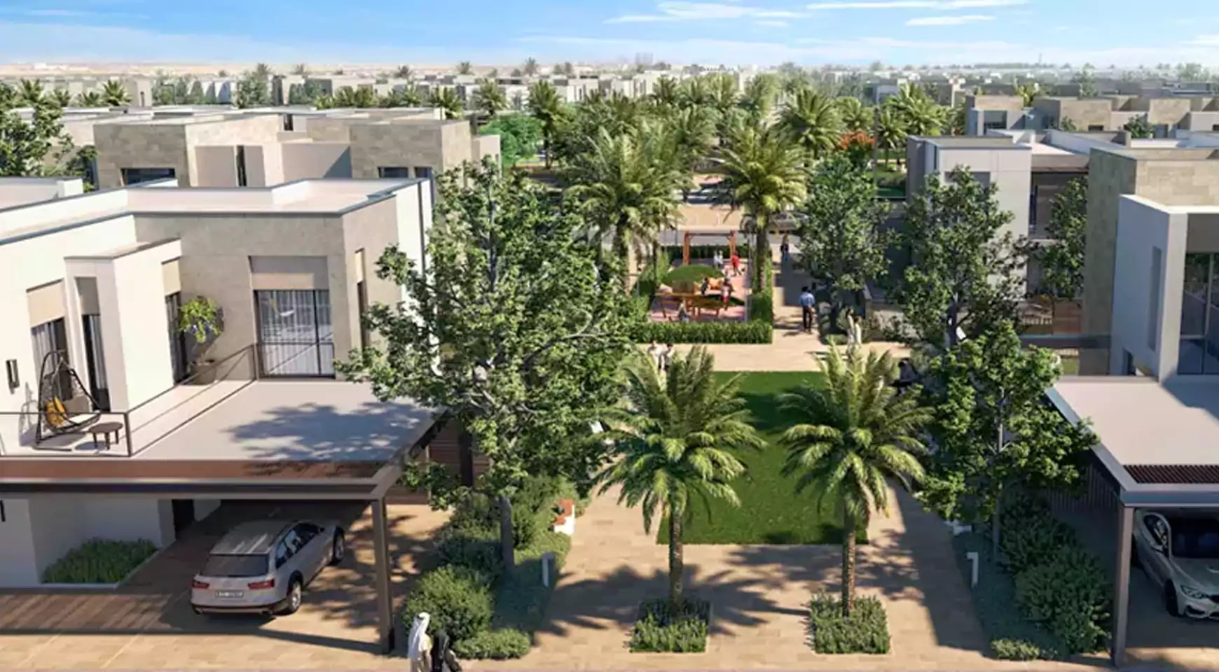 Impressie van Bliss Townhouses, townhouses van Emaar Properties in Arabian Ranches 3, Dubai