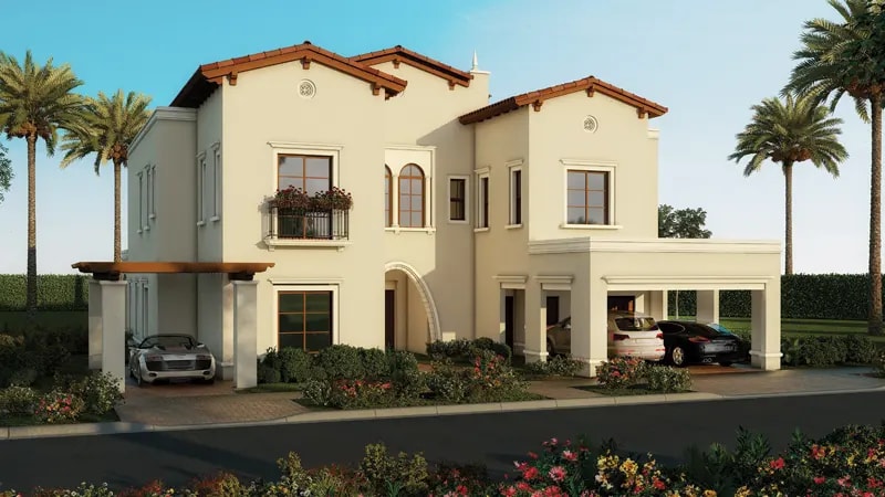 Impressie van Rasha Villas, villa's van Emaar Properties in Arabian Ranches 2, Dubai