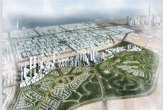 Impressie van Maple III Townhouses, woningen van Emaar Properties in Dubai Hills Estate, Dubai