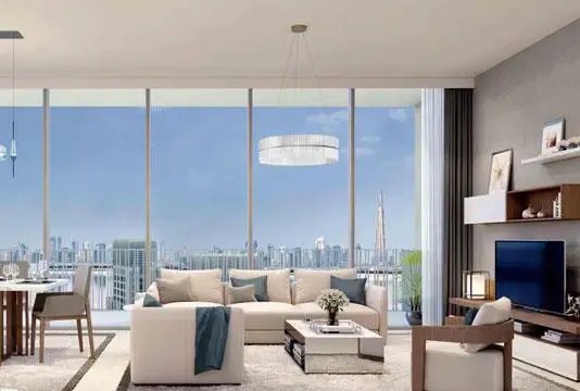 Impressie van Harbour Gate Apartments, woningen van Emaar Properties in Dubai Creek Harbour (The Lagoons), Dubai