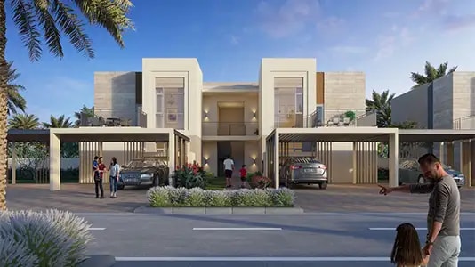 Impressie van Urbana III, woningen van Emaar Properties in Dubai South (Dubai World Central), Dubai