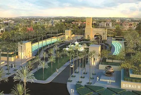 Impressie van Mulberry at Park Heights, woningen van Emaar Properties in Dubai Hills Estate, Dubai
