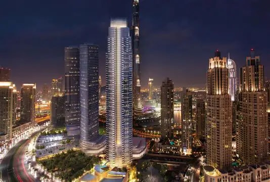 Impressie van Opera Grand, woningen van Emaar Properties in Downtown Dubai, Dubai