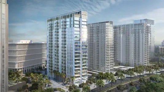Impressie van Park Heights 1, appartementen van Emaar Properties in Dubai Hills Estate, Dubai