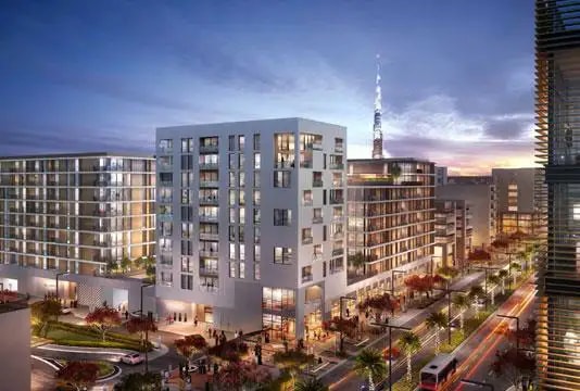 Impressie van Park Point, woningen van Emaar Properties in Dubai Hills Estate, Dubai