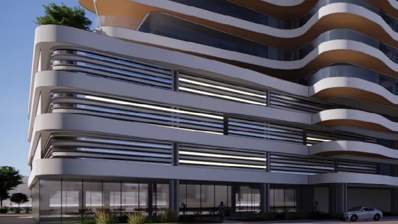Impressie van DG1 Living Tower, appartementen van Dar AL Arkan Properties in Business Bay, Dubai
