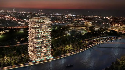 Impressie van One Casa at Dubai Water Canal, woningen van AHS Properties in Dubai Water Canal, Dubai