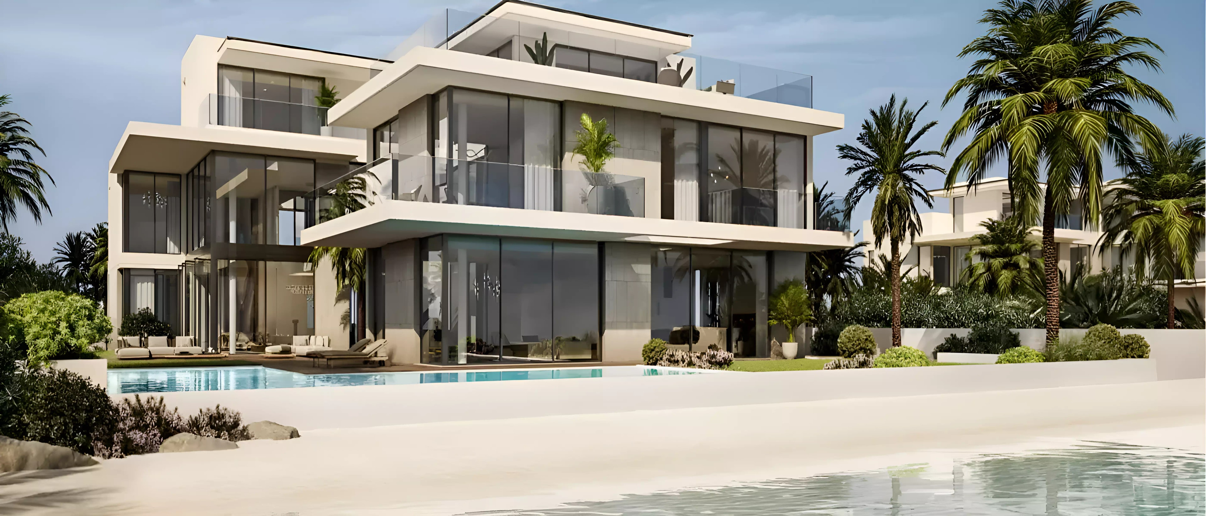 Impressie van Palm Jebel Ali Frond L, woningen van Nakheel in Palm Jebel Ali, Dubai